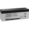 Akumuliatorius SSB SB 2,3-12 12V 2,3Ah Vds AGM veikimui nereikia priežiūros