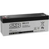 Akumuliatorius (AGM) SSB SB (2.3Ah, 12V, F1, VRLA)