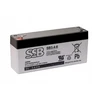 Akumuliatorius SSB SB 3,4-6 6V 3,4Ah AGM veikimui nereikia priežiūros