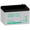 Akumuliatorius (AGM) SSB SBL (12Ah, 12V, F2, VRLA)
