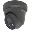 Hikvision dome DS-2CD2346G2-IU F2.8 (juoda, 4 MP, 30 m. IR; AcuSense)