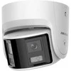Hikvision dome DS-2CD2347G2P-LSU/SL(C) F2.8 (balta, 4 MP, 30 m. LED; ColorVu, panoraminė 180°)