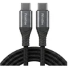 Kita USB-C–USB-C kabelis Wirellee (2 m, 100 W, PD 3.0, juodas)
