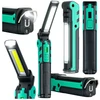 Akumuliatorinė darbo lempa EMAVO EV-Z01, LED ir COB, 400 lm, magnetas ir kablys