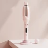 Automatinės plaukų garbanojimo žnyplės FIT2 ZC889, 28 mm, 4 temperatūros, garso signalas, rožinės