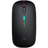 Belaidė pelė FIT2 M1, 2,4 GHz + Bluetooth 5.2, įkraunama, 1600 DPI, juoda