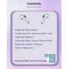 Belaidės ausinės FIT2 A9PRO, baltos