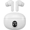 Belaidės TWS ausinės FIT2 FITH895 Bluetooth 5.4 su įkrovimo dėklu, balta