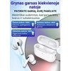 Belaidės TWS ausinės FIT2 FITY07 Bluetooth 5.4 su 13mm garsiakalbiu, balta