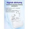 Belaidės TWS ausinės FIT2 FITY07 Bluetooth 5.4 su 13mm garsiakalbiu, balta