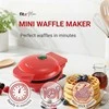 Vaflinė Mini vaflių keptuvė FIT2 SL-202 350W, neprideganti danga, kompaktiška