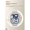 Išmanusis laikrodis FIT2 S12 ProMax, baltas