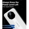 Greitojo įkrovimo išorinė baterija FIT2 Y1240 20000mAh 22.5W PD su LED ekranu, balta
