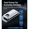 Greitojo įkrovimo išorinė baterija FIT2 Y1240 20000mAh 22.5W PD su LED ekranu, balta