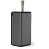 Greitojo įkrovimo išorinė baterija FIT2 K55 50000mAh 22.5W PD+QC su LED ekranu, juoda