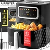 Karšto oro gruzdintuvė RETOO OR1292-1 5,5L 1500W su 8 programų ir Touch LED