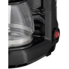 Lašelinis kavos aparatas FIT2 CM-102, 650 W, 0,75 l su stikliniu ąsočiu, juodas