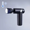 Masažo pistoletas FIT2 PRO HN049 30W su šildymo ir vėsinimo galvute, 5 greičiai, juodas