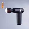 Masažo pistoletas FIT2 PRO HN049 30W su šildymo ir vėsinimo galvute, 5 greičiai, juodas