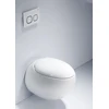 Pakabinamas kiaušinio formos klozetas FIT2 7012, 590 mm, su lėto nusileidimo dangčiu, dvigubas nuleidimas 3/6 L, su