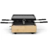 Raclette grilis Livoo DOC311 4 asmenims 800 W su bambuko korpusu, juodas