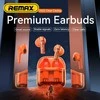 Belaidės TWS ausinės REMAX CozyBuds 6C Clear Bluetooth 5.3 ENC IPX4: Spalva - Oranžinė
