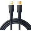 USB-C laidas su Lightning Remax Bosu, 1.2 m, 20 W (juodas)