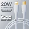 USB-C laidas su Lightning Remax Bosu, 1.2 m, 20 W (baltas)