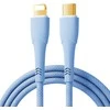 Greito įkrovimo kabelis REMAX RC-C063 20W PD USB-C į Lightning, 1.2m: Spalva - Mėlyna
