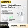 Belaidės TWS ausinės REMAX CozyBuds W5 Bluetooth 5.3 su belaidžiu įkrovimo dėklu: Spalva - Balta