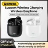 Belaidės TWS ausinės REMAX CozyBuds W5 Bluetooth 5.3 su belaidžiu įkrovimo dėklu: Spalva - Balta