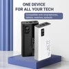 Remax Greitojo įkrovimo išorinė baterija FIT2 K8 20000mAh 22.5W PD su USB-C, juoda