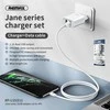 Sieninio įkroviklio rinkinys REMAX RP-U35 2.1A 2×USB su Lightning kabeliu, JAV kištukas