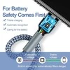 USB Lightning Remax Jany Alloy kabelis, 1m, 2.4A (sidabrinis)