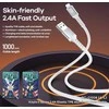 Laidas USB-lightning Remax Kayla II., RC-C008, 1m, (juodas)