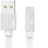 Remax Kerolla duomenų kabelis RC-094a 2m (USB – Type C): Spalva - Balta