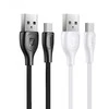 USB Micro Remax Lesu Pro laidas, 1m (baltas)