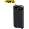 Išorinė baterija (Powerbank) REMAX RPP-10 10000mAh 2.4A su ekranu, juoda