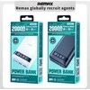 Išorinė baterija (Powerbank) REMAX RPP-11 20000mAh 2.4A USB ir USB-C, juoda