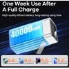 Greito įkrovimo išorinė baterija (Powerbank) REMAX RPP-596 40000mAh 22.5W su LED šviestuvu, geltona