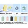 Greito įkrovimo išorinė baterija (Powerbank) REMAX RPP-595 10000mAh 20W PD + QC, geltona