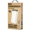 Išorinė baterija (Powerbank) REMAX RPP-626 20000mAh 2.1A su 2× USB, tamsiai mėlyna