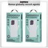 Išorinė baterija (Powerbank) REMAX RPP-658 20000mAh su dviguba įvestimi ir trigubu išėjimu, juoda