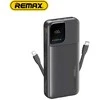 Išorinė baterija (Powerbank) REMAX RPP-658 20000mAh su dviguba įvestimi ir trigubu išėjimu, juoda