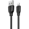 USB Lightning Remax Suji Pro laidas, 1m (juodas)