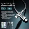 Greito įkrovimo kabelis REMAX RC-009 18W PD USB-C į Lightning: Spalva - Sidabrinė