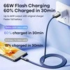 Greito įkrovimo kabelis REMAX RC-C052 66W cinko lydinio su apšvietimu USB-A į USB-C: Spalva - Tamsiai pilka