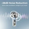 Belaidės TWS ausinės REMAX CozyPods W7N su ANC+ENC Bluetooth 5.3: Spalva - Balta