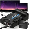 Retoo HDMI į Scart keitiklio adapteris, signalo adapteris, Euro AV jungtis, Euro FHD -E281