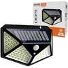 Saulės energijos LED sieninis šviestuvas SuperLED MARS 6W 600 lm su judesio ir prieblandos jutikliu